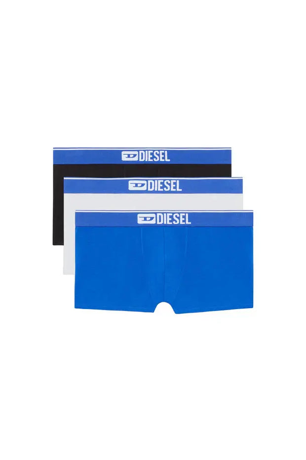 Three-pack of plain boxer briefs Diesel