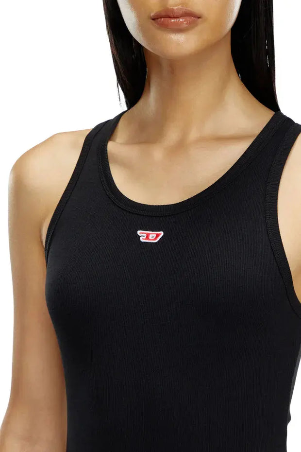 Short tank dress with D logo Diesel