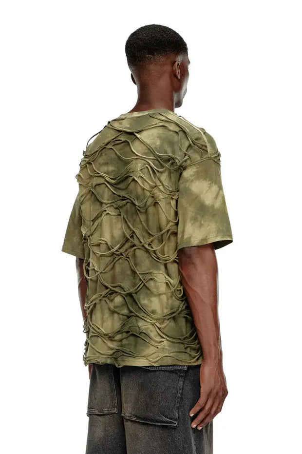 T-shirt with floating strands Diesel