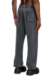 Track pants with embroidered logos Diesel