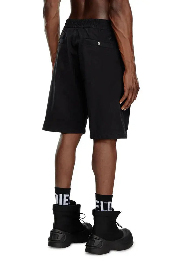 Cargo shorts in faded organic cotton Diesel