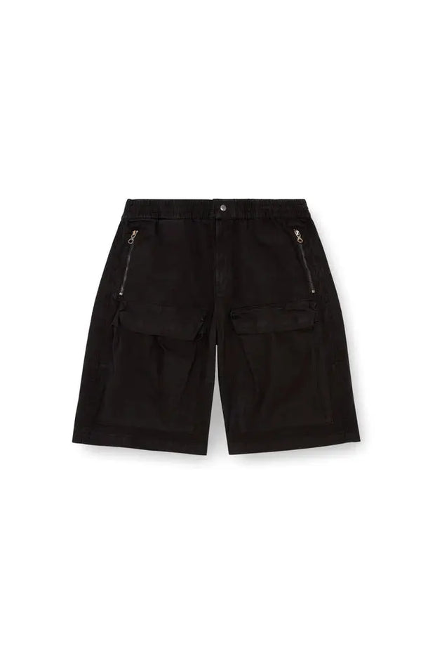 Cargo shorts in faded organic cotton Diesel