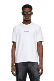Slub jersey T-shirt with Diesel print Diesel