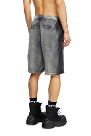 Faded shorts with archival print Diesel