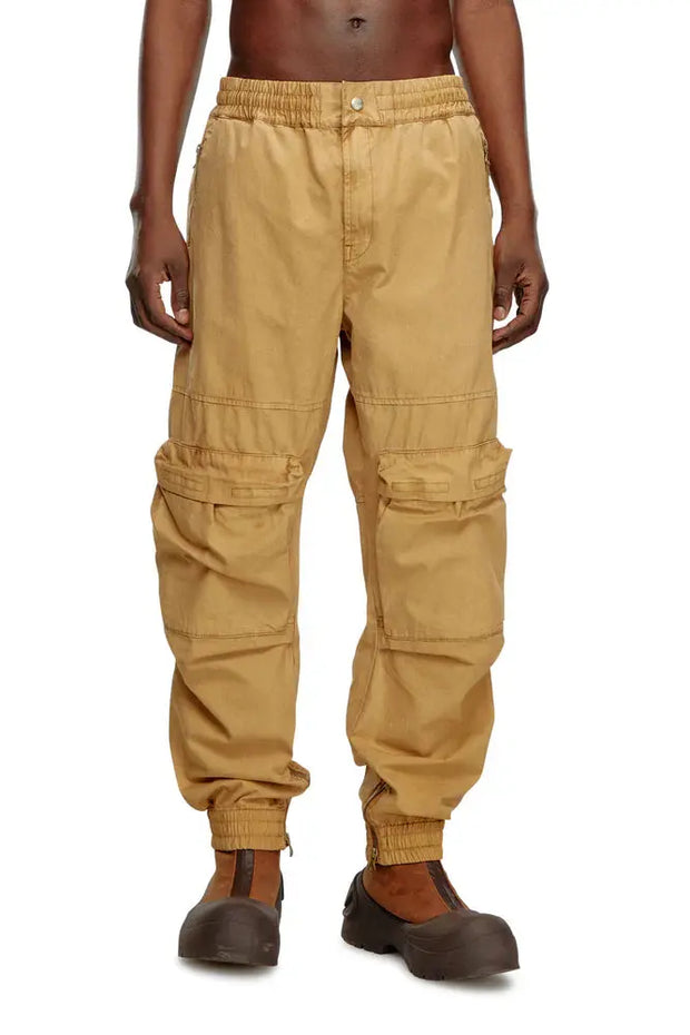 Cargo pants in faded organic cotton Diesel