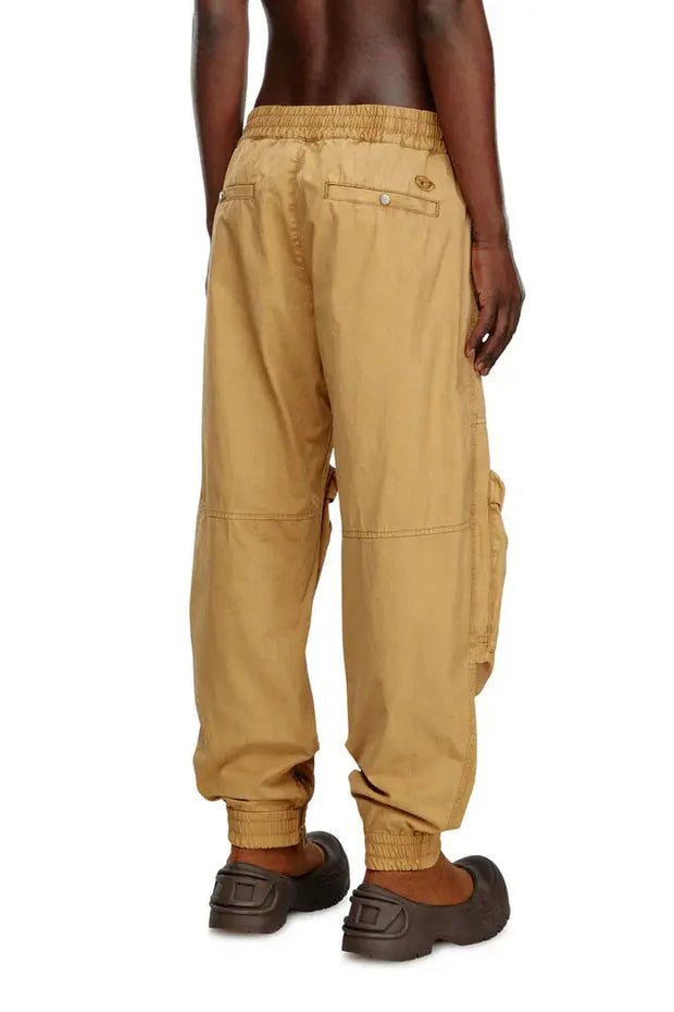 Cargo pants in faded organic cotton Diesel
