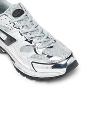 S-Serendipity-Mesh sneakers with metallic overlays Diesel