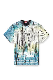 T-shirt with creased foil treatment Diesel