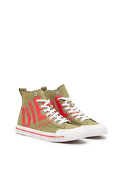 S-Athos Mid X - High-top sneakers with maxi logo Diesel