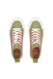 S-Athos Mid X - High-top sneakers with maxi logo Diesel