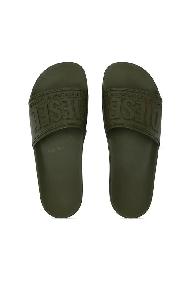 Sa-Mayemi-Pool slides with 3D logo Diesel