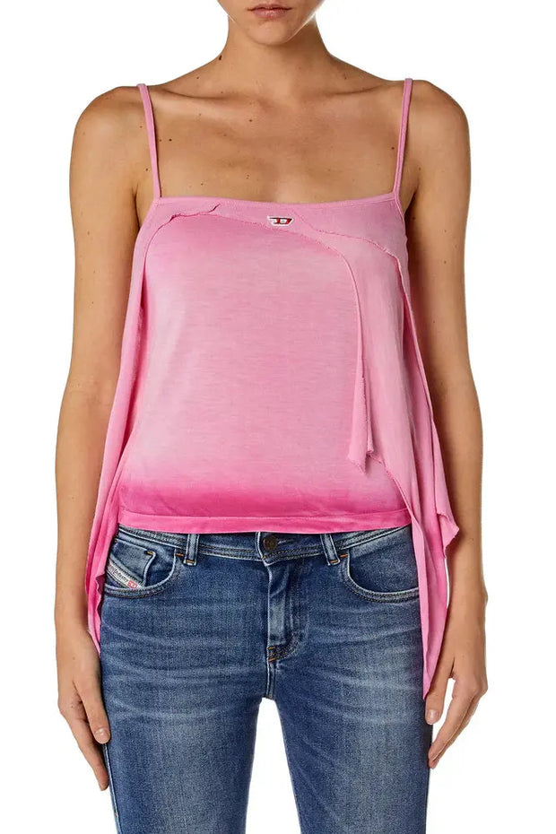 Fluid camisole with destroyed layers Diesel