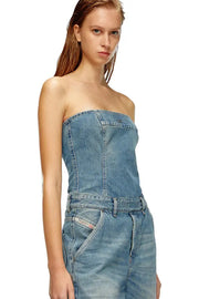 Denim strapless jumpsuit Diesel