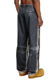 Twill trousers with cargo pant print Diesel