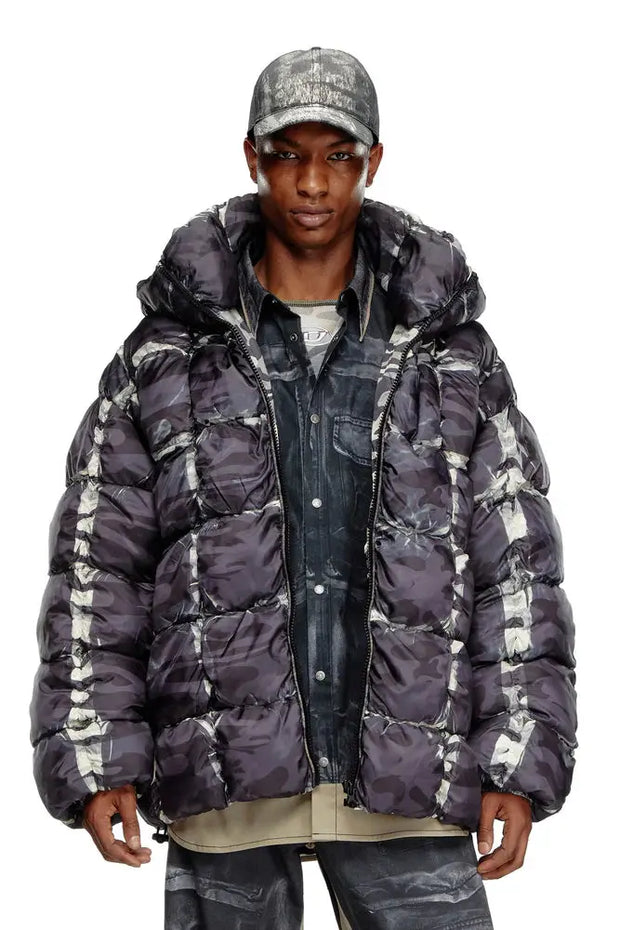 Twill trousers with cargo pant print Diesel