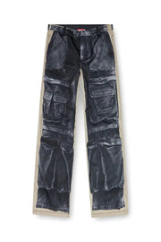 Twill trousers with cargo pant print Diesel