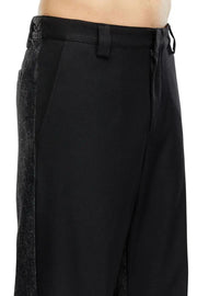 Hybrid pants in twill and denim Diesel