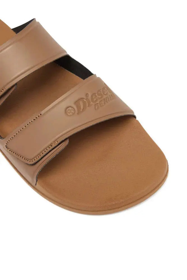 Sa-Lax X-Rubber slides with embossed logo Diesel