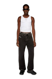 Tank top with mini D logo patch Diesel