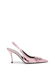 D-Venus-Slingback Pumps With Mirror Finish Diesel