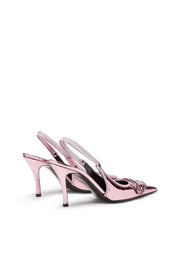 D-Venus-Slingback Pumps With Mirror Finish Diesel