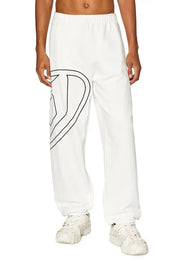 Track Pants With Mega Oval D Diesel