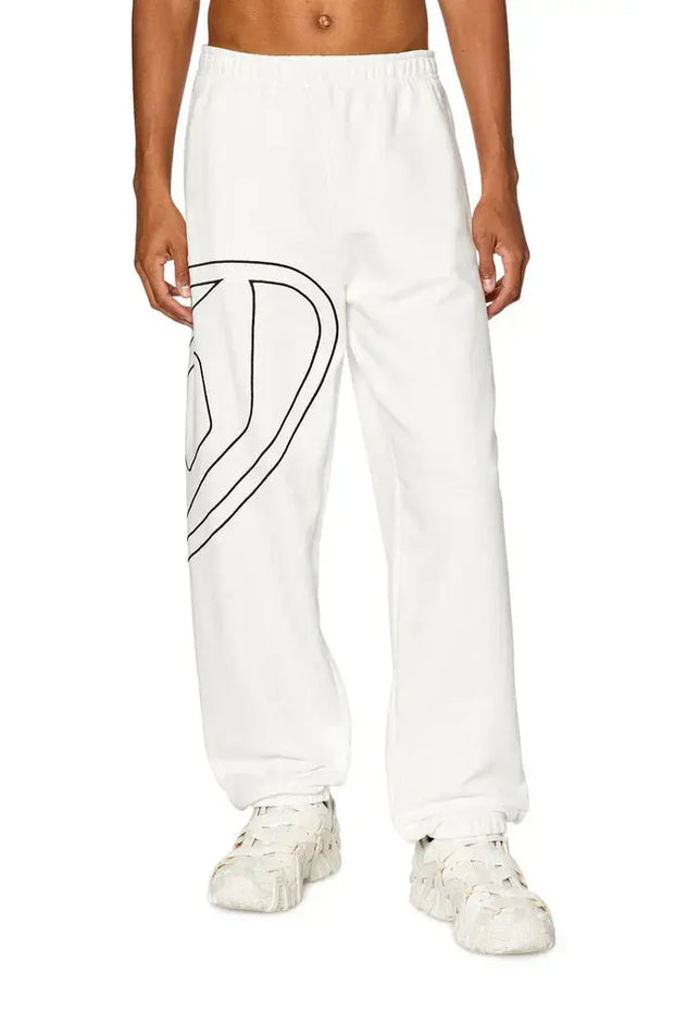 Track Pants With Mega Oval D Diesel