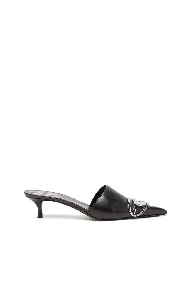 D-Venus-Kitten-Heel Mules In Nappa Leather Diesel