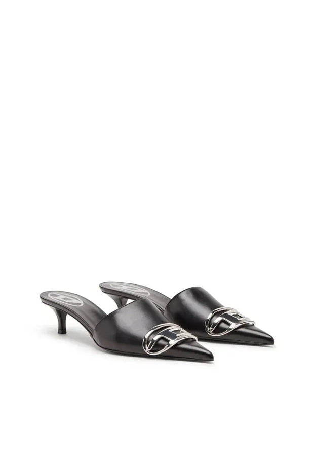 D-Venus-Kitten-Heel Mules In Nappa Leather Diesel