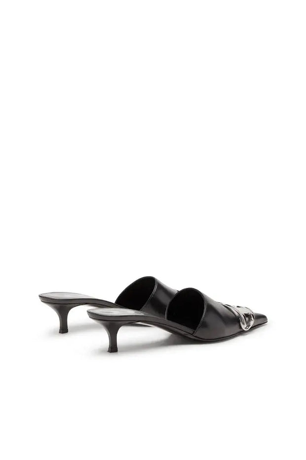 D-Venus-Kitten-Heel Mules In Nappa Leather Diesel