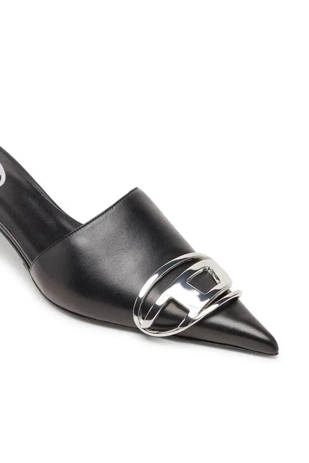 D-Venus-Kitten-Heel Mules In Nappa Leather Diesel