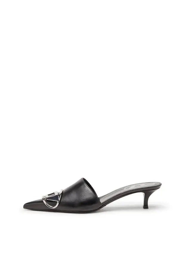 D-Venus-Kitten-Heel Mules In Nappa Leather Diesel