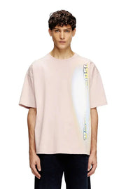 Pop Print Crew Neck T-Shirt Diesel
