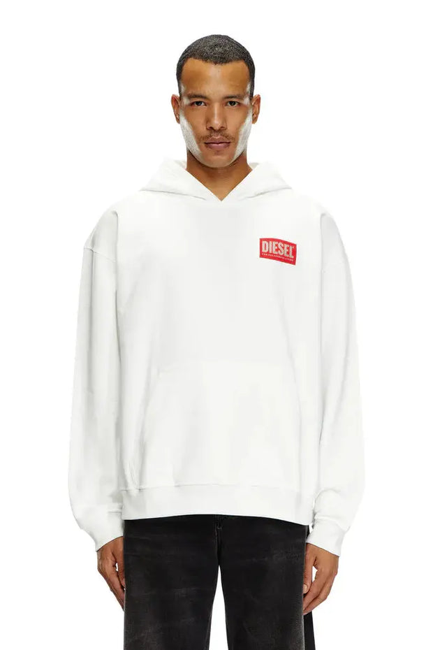 Relaxed Fit Hoodie Diesel