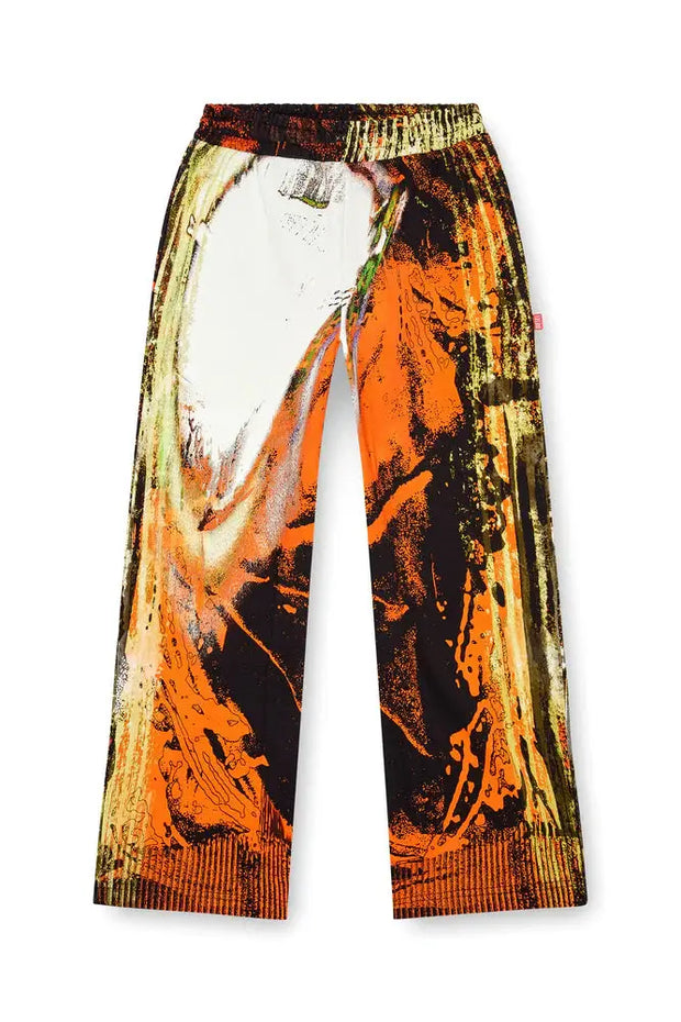Track Pants With Pop Print Diesel