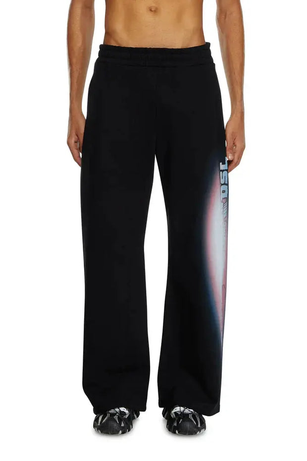 Track Pants With Spotlight Print Diesel