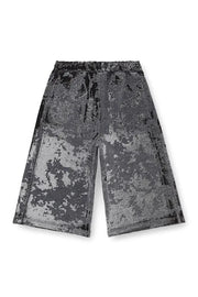Burnout Sweat Shorts With Camo Effect Diesel