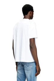 T-shirt with micro-embroidered logo Diesel