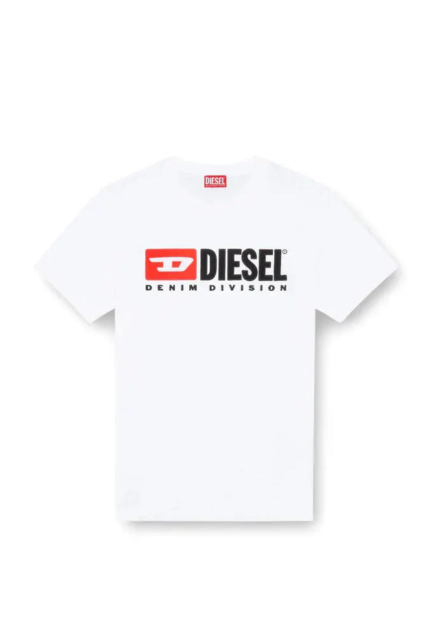 T-shirt with Diesel patch logo Diesel
