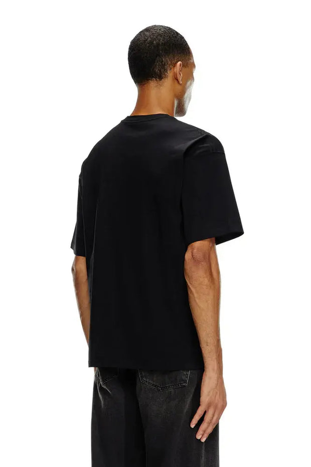 Pop Print Crew Neck T-Shirt Diesel
