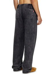 Track Pants With Denim Effect Diesel