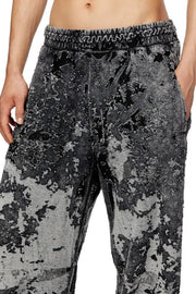 Burnout Track Pants With Camo Effect Diesel