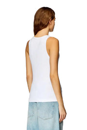 Tank top with embroidered D patch Diesel