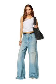 Tank top with embroidered D patch Diesel