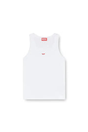Tank top with embroidered D patch Diesel
