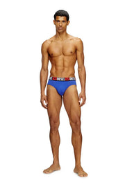 Three-pack of solid-colour briefs Diesel