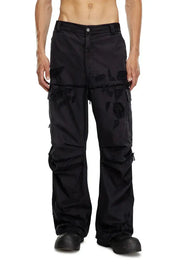Cargo pants in cotton dobby Diesel