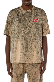 Treated T-shirt with raindrop effect Diesel
