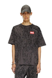 Treated T-shirt with raindrop effect Diesel