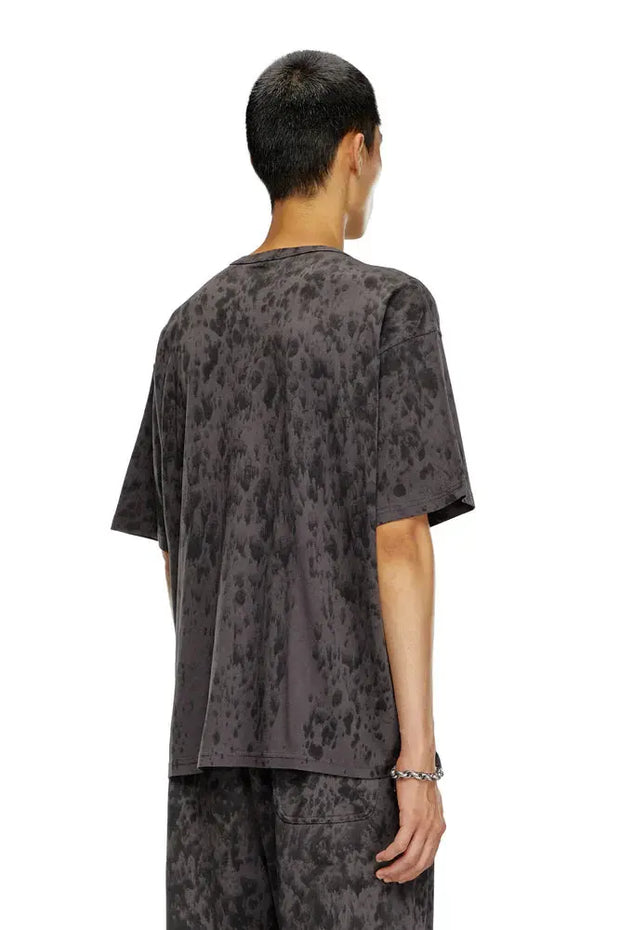 Treated T-shirt with raindrop effect Diesel